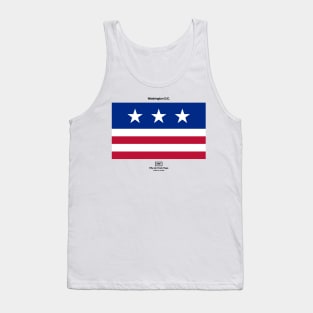 Fifty-ish Fresh Flags - Washington D.C. Tank Top